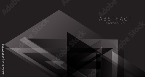 abstract background featuring geometric shapes and layers, utilizing dark colors for a modern, sophisticated look