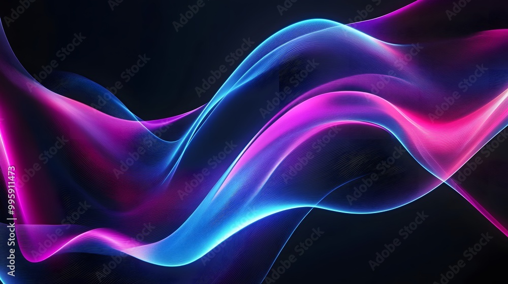 Dark background with a blue-purple gradient and a glow effect on the right side of the screen Dark background with a blue-purple gradient and a glow effect on the right side of the screen