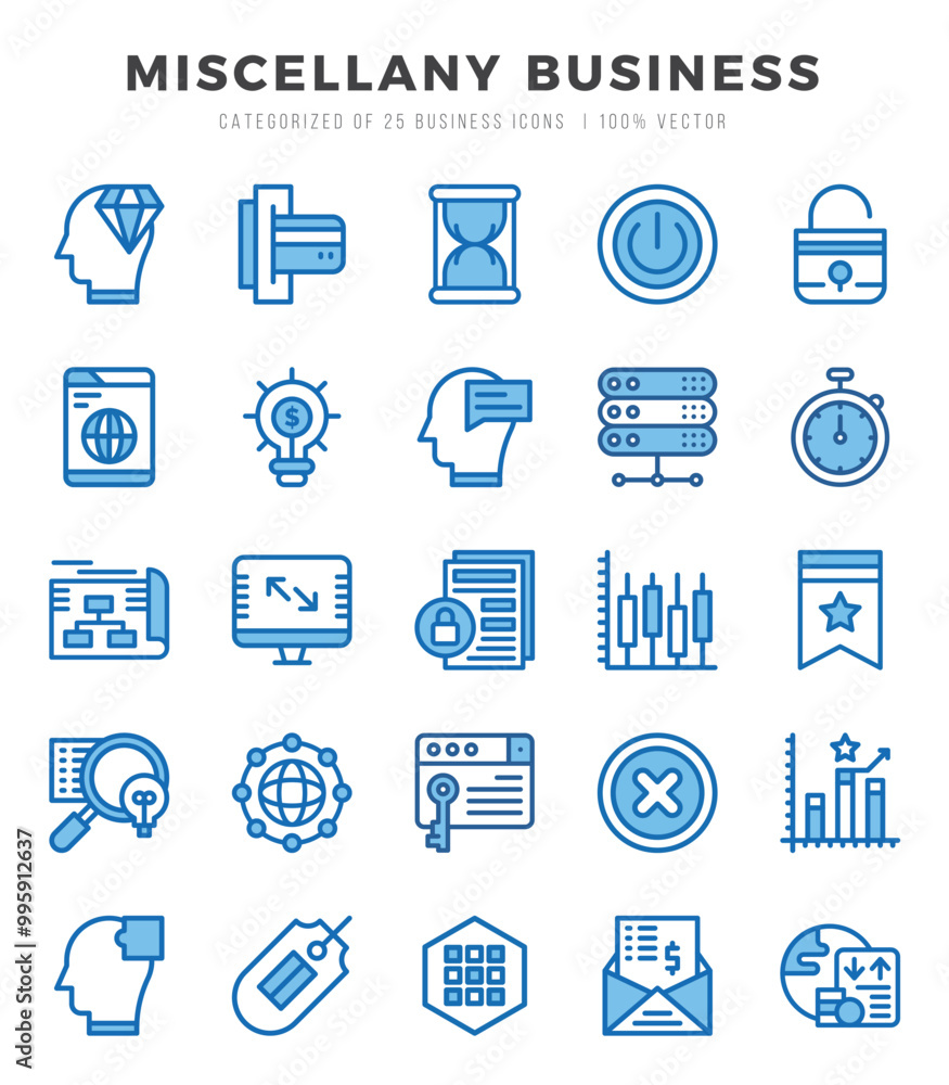 Miscellany Business Icon Bundle 25 Icons for Websites and Apps Miscellany Business Icon Bundle 25 Icons for Websites and Apps