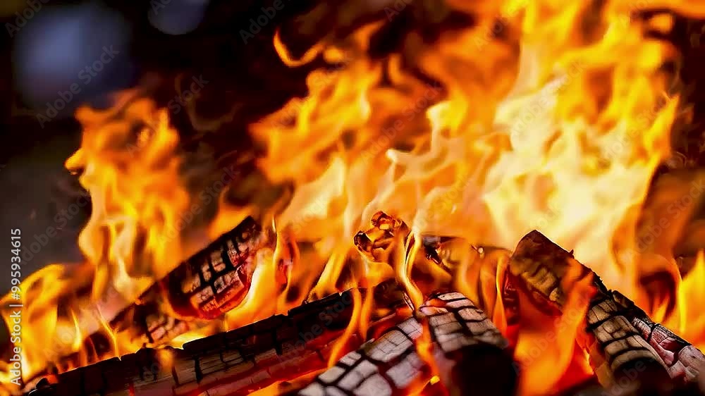a fire burning a fire burning