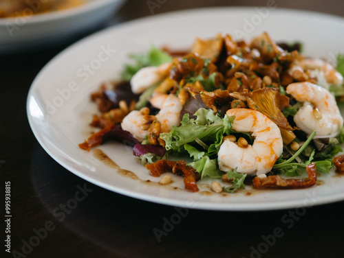 fried shrimp with rice