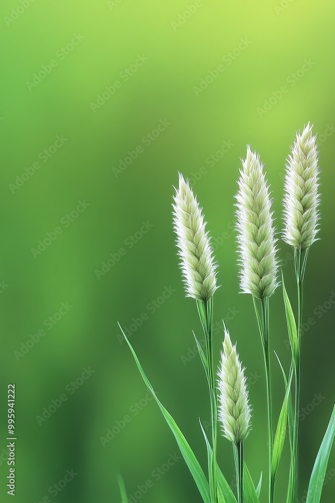 a specific grass or herb on the field, background is nature. a specific grass or herb on the field, background is nature.