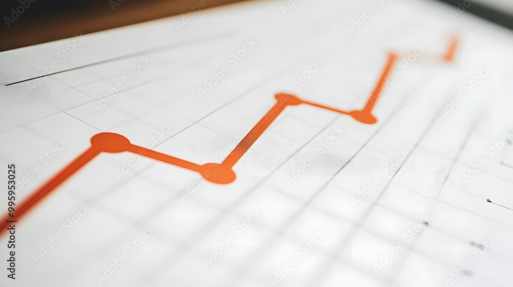 Detailed line graph illustrating steady GDP growth over time, clean white background with subtle shadows highlighting the upward trend, professional economic analysis visualization Detailed line graph illustrating steady GDP growth over time, clean white background with subtle shadows highlighting the upward trend, professional economic analysis visualization