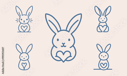 set of rabbits