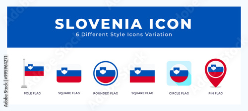 Slovenia icon vector illustration. trendy styles Free Download Slovenia icon vector illustration. trendy styles - GFXLoad