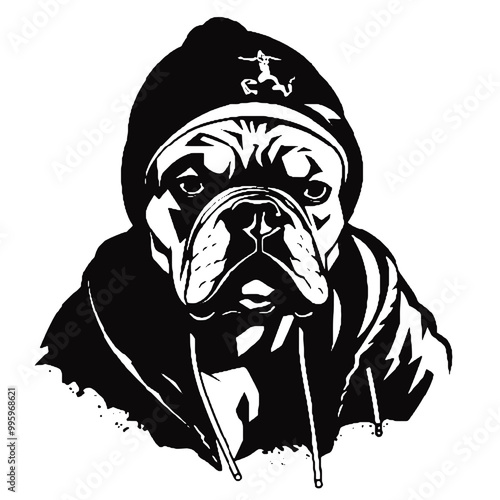 Bulldog Mascot