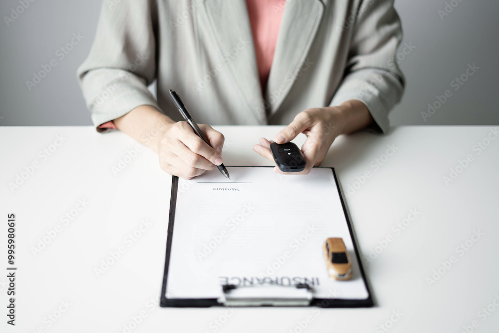 Car Dealer concept, Car insurance, loans and Car rentals Car Dealer concept, Car insurance, loans and Car rentals