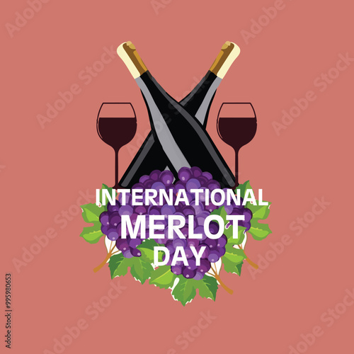 Raise a glass to Merlot's smooth fruity character on International Merlot Day
