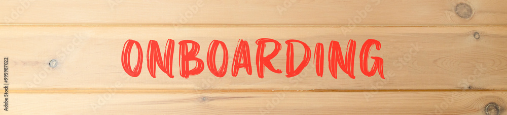 Onboarding success symbol. Concept word Onboarding on beautiful wooden wall. Beautiful wooden wall background. Business onboarding success concept. Copy space. Onboarding success symbol. Concept word Onboarding on beautiful wooden wall. Beautiful wooden wall background. Business onboarding success concept. Copy space.