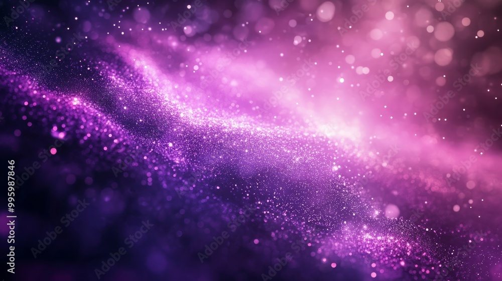 Purple gradient graphic background with light particle. 4K resolution. Purple gradient graphic background with light particle. 4K resolution.