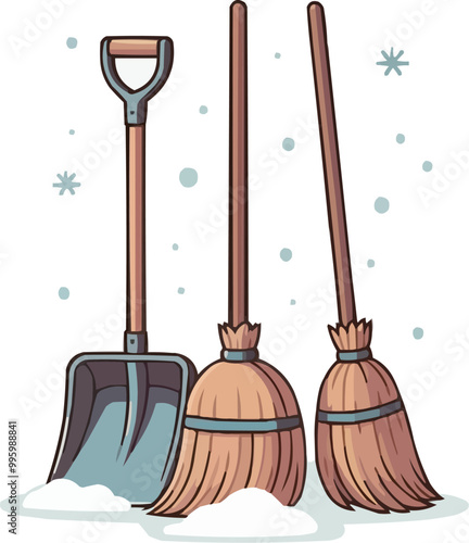 Winter Snow Shoveling Tools