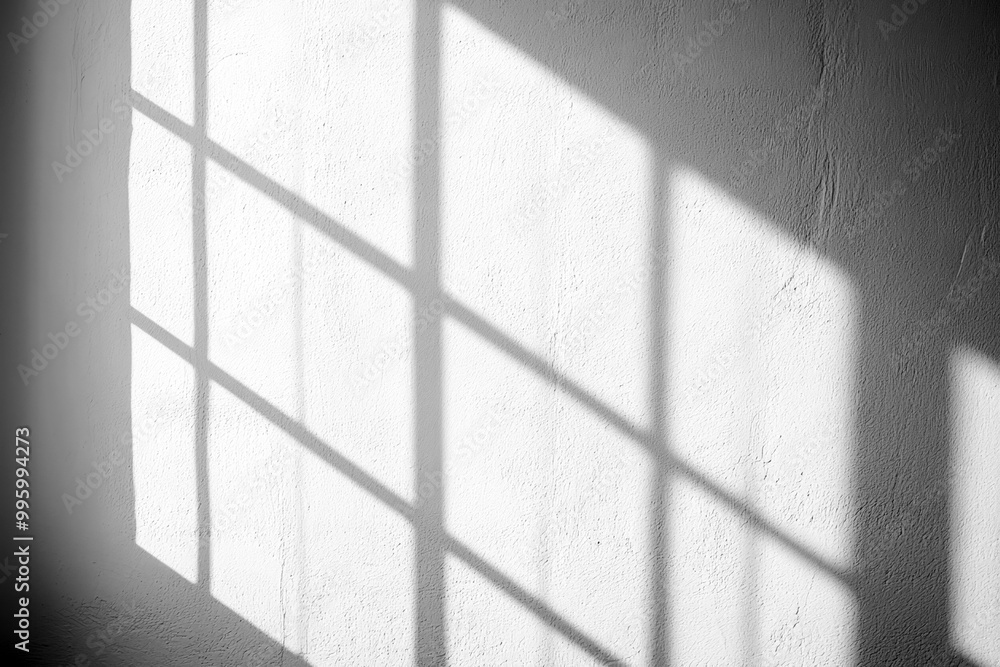 Window shadow white wall architecture. Window shadow white wall architecture.
