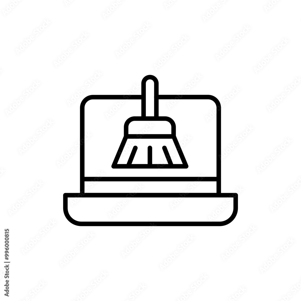 Cleaning app outline icons, minimalist vector illustration ,simple transparent graphic element .Isolated on white background Cleaning app outline icons, minimalist vector illustration ,simple transparent graphic element .Isolated on white background