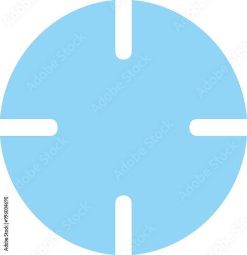 Cross denial icon logo design
