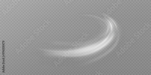 Texture of cold winter wind. Holiday vector snowstorm. Christmas cold snowstorm effect.Light effect.