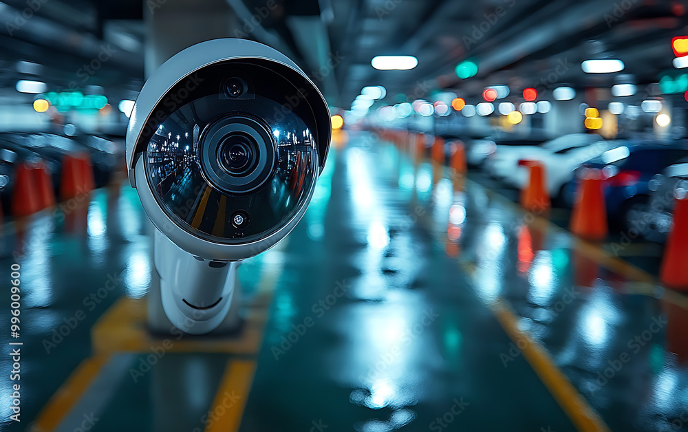 Advanced IP Security Camera: Parking Garage Surveillance Advanced IP Security Camera: Parking Garage Surveillance
