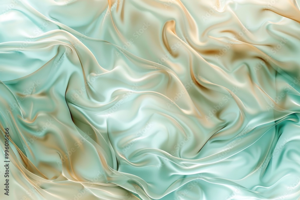 Abstract Fluid Art in Pastel Hues of Orange and Teal with Dreamy Flowing Patterns Abstract Fluid Art in Pastel Hues of Orange and Teal with Dreamy Flowing Patterns