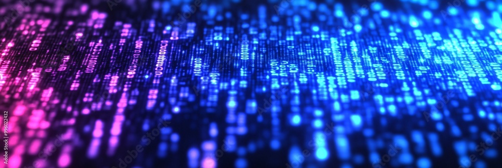 digital waves, ai, data, blue, gradation Background image