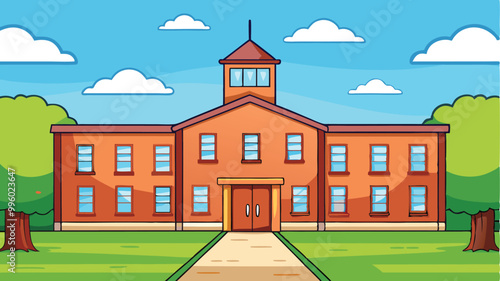 background of school vector art