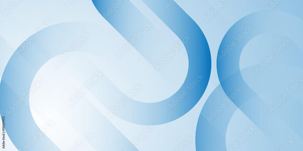 Fototapeta premium Abstract blue and white diagonal geometric shapes line background. blue color background abstract art. You can use for Web, Texture, Wallpaper, Template, Desktop background, Business banner, poster.