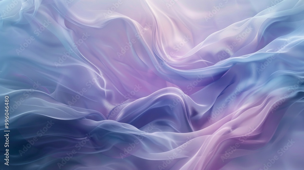A purple and blue background with a flowy, silky texture A purple and blue background with a flowy, silky texture