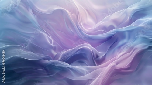 A purple and blue background with a flowy, silky texture