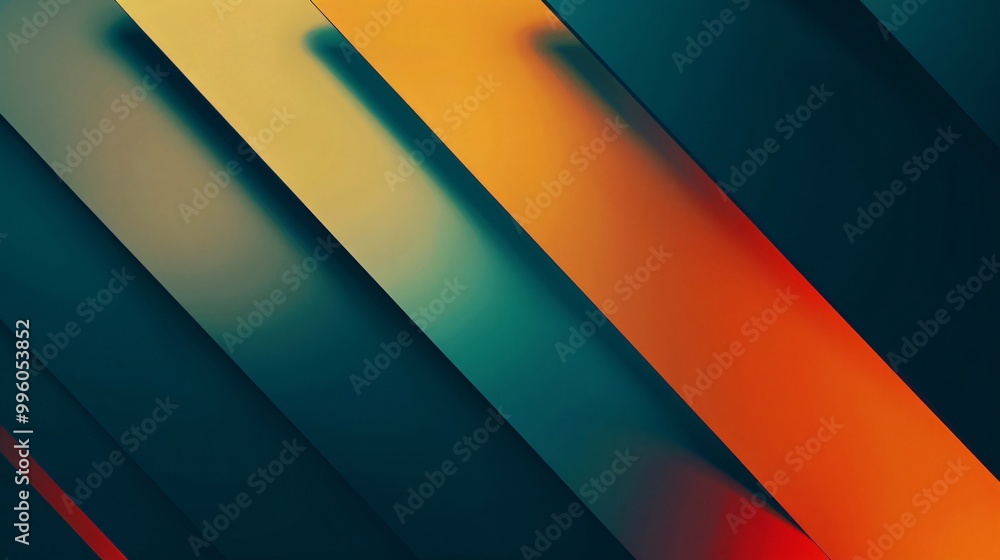Abstract Background with Colorful Diagonal Lines Abstract Background with Colorful Diagonal Lines