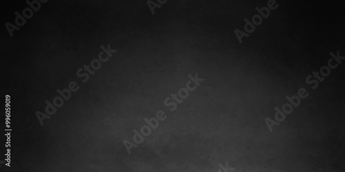 Empty dark black old wall floor background with black blackboard and chalkboard texture. Dark black concrete wall texture element vintage grunge charcoal paint rough, distress backdrop background.