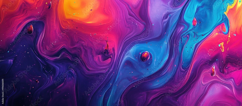 Vibrant abstract background featuring a colorful texture with chaotic elements Psychedelic visual art with surreal characteristics Vibrant abstract background featuring a colorful texture with chaotic elements Psychedelic visual art with surreal characteristics