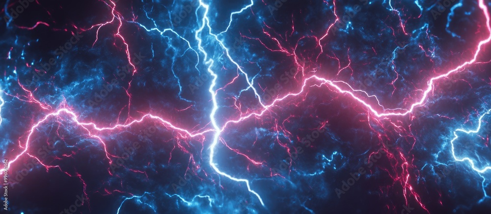 Digital Representation of Electric Bolts Digital Representation of Electric Bolts