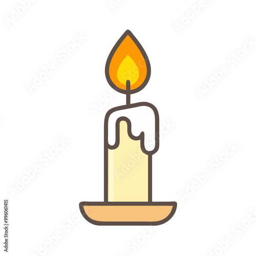 Burning Candle Icon