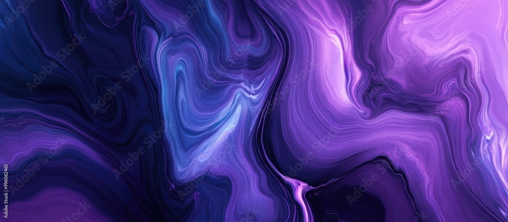 Fototapeta premium Violet and blue abstract background featuring striking contrasts of dark and light shades A surreal canvas design in a contemporary art style perfect for various projects