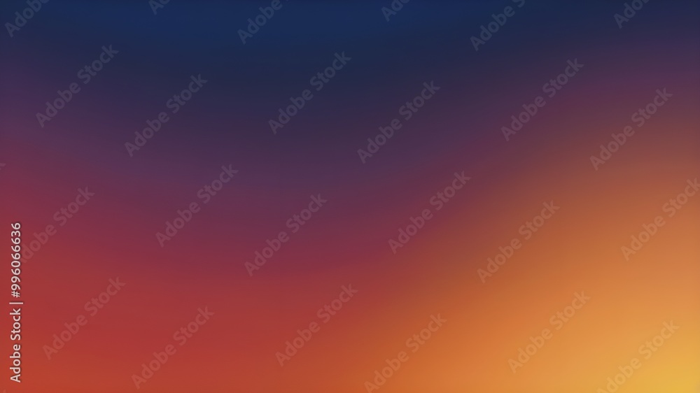 A smooth gradient background transitioning from deep blue at the top to a warm orange and soft yellow near the bottom A smooth gradient background transitioning from deep blue at the top to a warm orange and soft yellow near the bottom