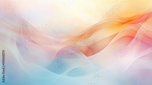 Wallpaper Mural Abstract backdrop with soft hues creating a calming and visually appealing atmosphere perfect for various design applications Torontodigital.ca