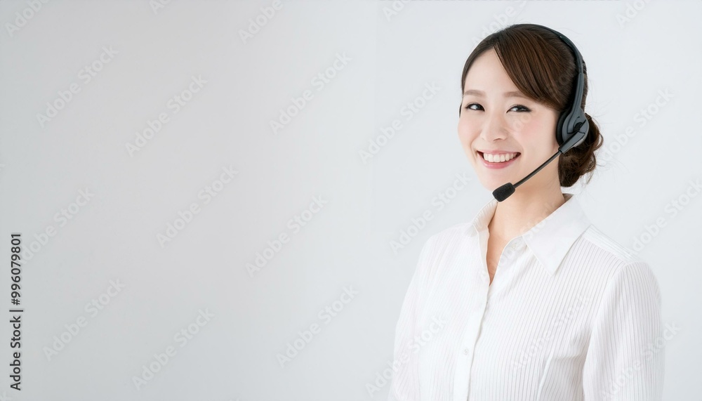 20代のオペレーターのアジア人の女性。(An Asian female operator in her 20s.)
20代のオペレーターのアジア人の女性。(An Asian female operator in her 20s.)