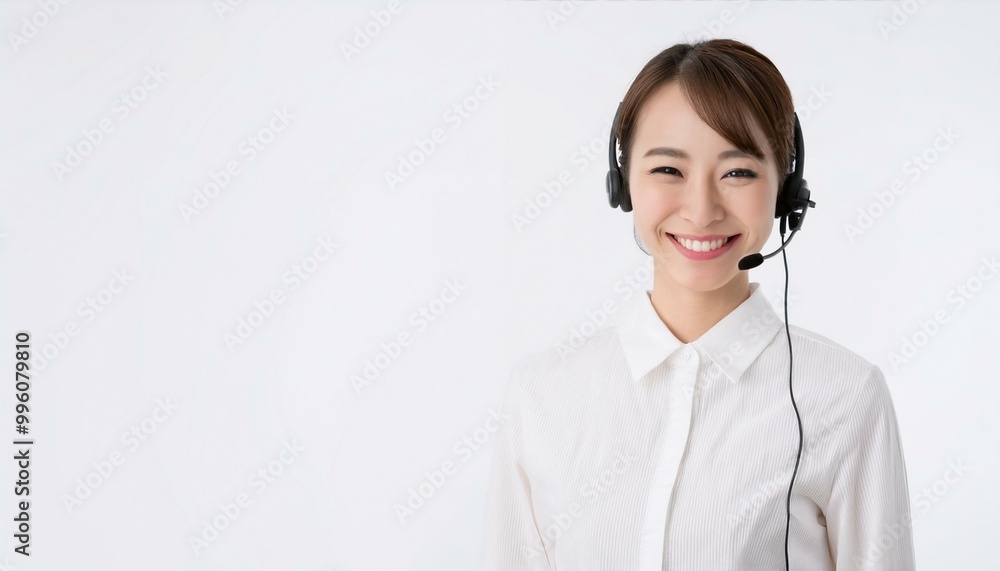 20代のオペレーターのアジア人の女性。(An Asian female operator in her 20s.)
20代のオペレーターのアジア人の女性。(An Asian female operator in her 20s.)