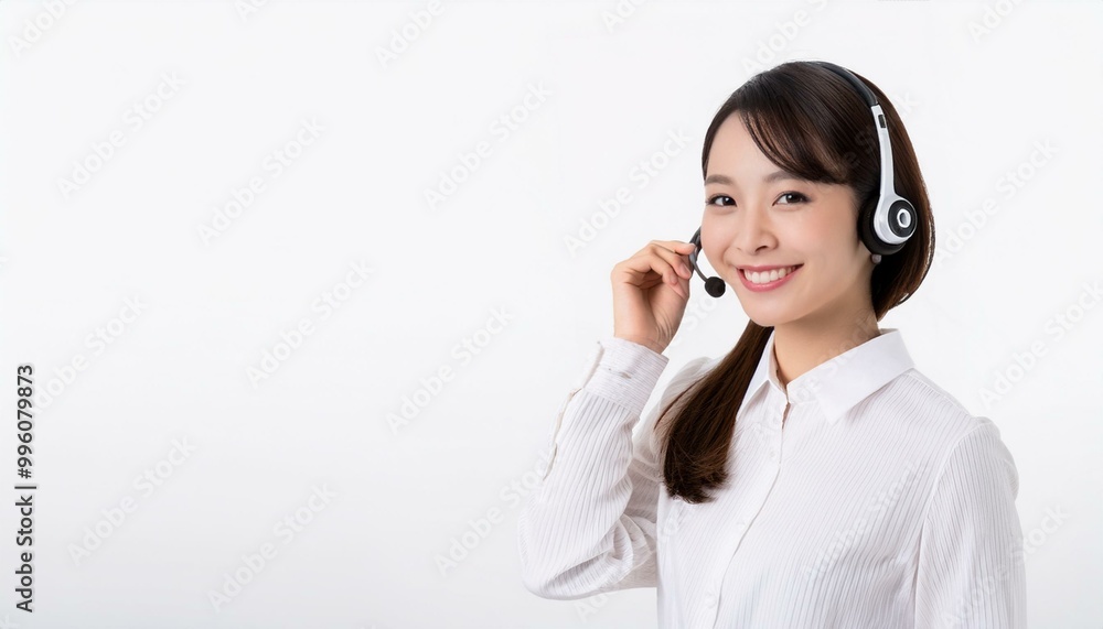 20代のオペレーターのアジア人の女性。(An Asian female operator in her 20s.)
20代のオペレーターのアジア人の女性。(An Asian female operator in her 20s.)