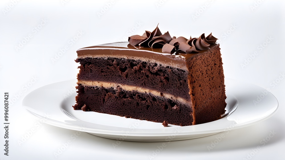 chocolate cake on a plate chocolate cake on a plate