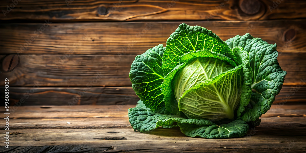 Fresh green cabbage on rustic wooden table , healthy, organic, vegetable, nutrition, farm, natural, cooking, ingredient, raw Fresh green cabbage on rustic wooden table , healthy, organic, vegetable, nutrition, farm, natural, cooking, ingredient, raw