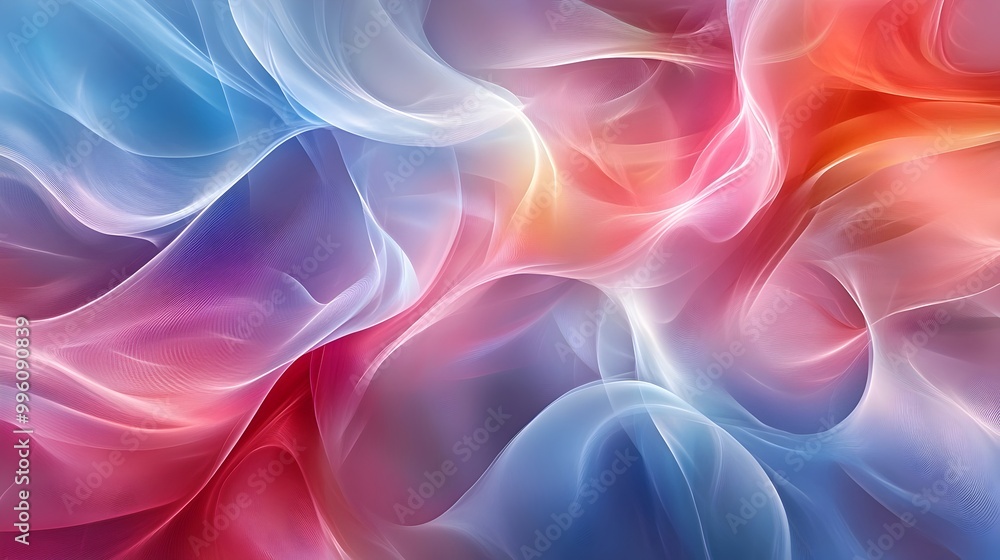 Mesmerizing Fluid Gradient Swirl Abstract Digital Art Background Mesmerizing Fluid Gradient Swirl Abstract Digital Art Background