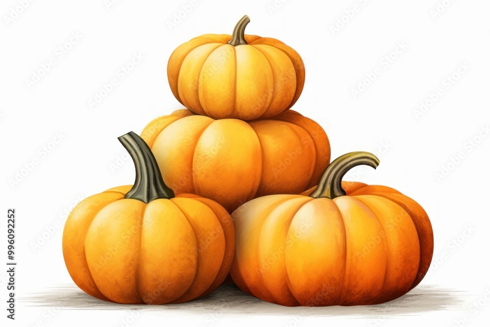Pumpkin vegetable squash plant. Pumpkin vegetable squash plant.