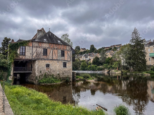 Medieval watermill in central France