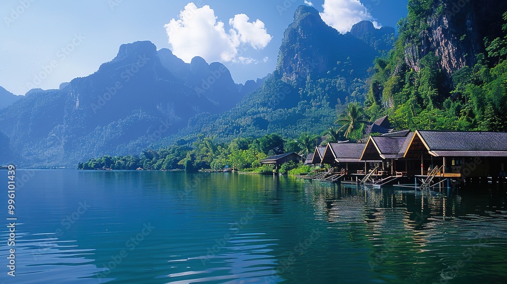 Stunning Tourist Scenery of Mountains and Waters: Ideal Resort Destinations. Discover Nature's Beauty and Tranquility. Stunning Tourist Scenery of Mountains and Waters: Ideal Resort Destinations. Discover Nature's Beauty and Tranquility.