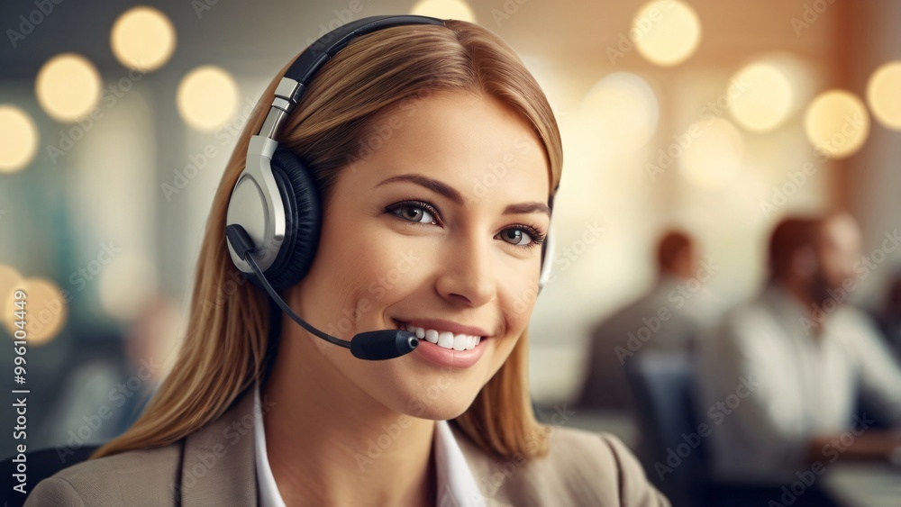 Portrait, call center and consulting with headphones for customer service, help or telemarketing. Happy, confident and consultant agent talking with headset for support, sales or online advice Portrait, call center and consulting with headphones for customer service, help or telemarketing. Happy, confident and consultant agent talking with headset for support, sales or online advice