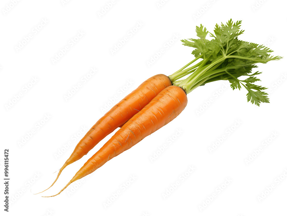 a group of carrots with leaves a group of carrots with leaves