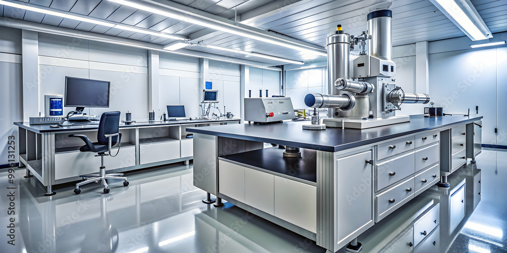 State-of-the-art spectrometer in a laboratory setting State-of-the-art spectrometer in a laboratory setting