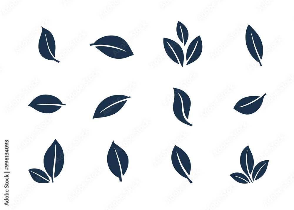 Collections of Green Leaves Icon. leaf icon for natural, eco, bio, organic product, vegan label, herbal nature elements, fresh tree and plant. isolated in white background in vector SVG illustration Collections of Green Leaves Icon. leaf icon for natural, eco, bio, organic product, vegan label, herbal nature elements, fresh tree and plant. isolated in white background in vector SVG illustration