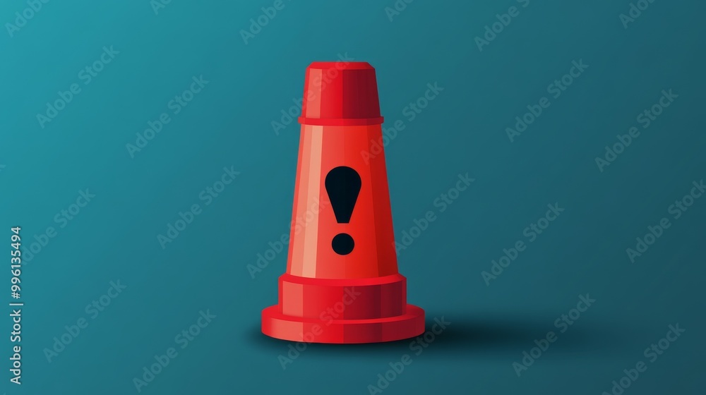 A red siren icon with an exclamation mark, perfect for websites, marketing materials, apps, and graphics. It represents an emergency alert, like a police siren or medical alert. A red siren icon with an exclamation mark, perfect for websites, marketing materials, apps, and graphics. It represents an emergency alert, like a police siren or medical alert.