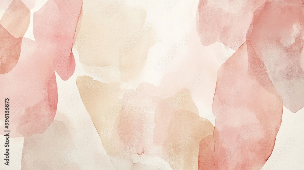 Soft abstract watercolor in pastel hues. Soft abstract watercolor in pastel hues.