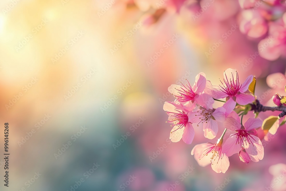 A close up of a pink flower with a bright blue background A close up of a pink flower with a bright blue background